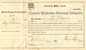 Western Oklahoma Railroad Co.
